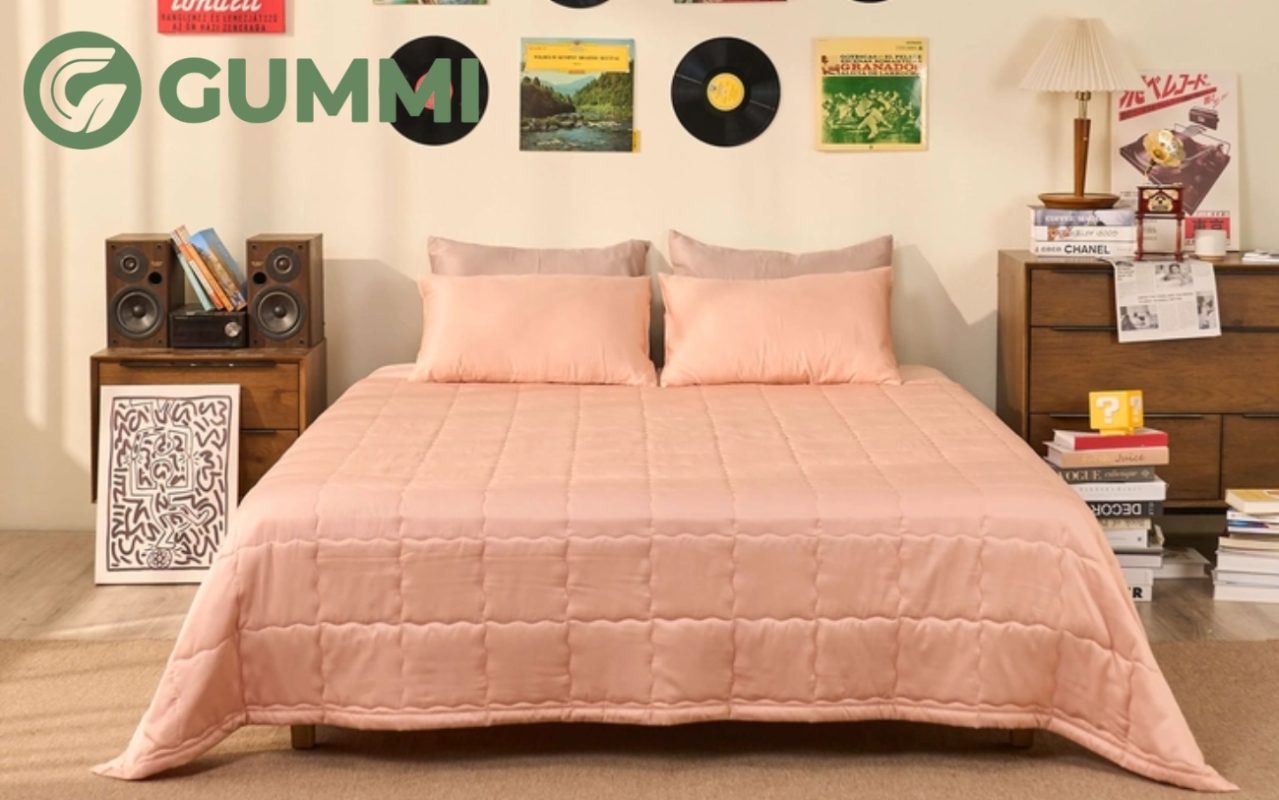 Chăn ga gối màu hồng: Ý nghĩa và cách chọn phù hợp 7 Bộ ga chun Tencel cao cấp Goodnight Airsilk