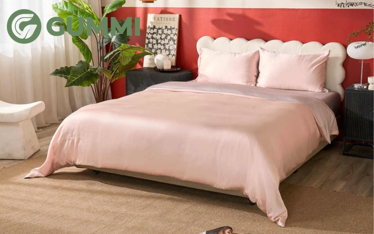 Chăn ga gối màu hồng: Ý nghĩa và cách chọn phù hợp 9 Bộ ga gối Tencel cao cấp Goodnight Luxsilk