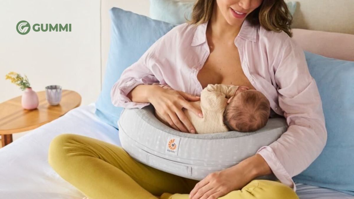 Các loại gối cho bé bú phổ biến hiện nay