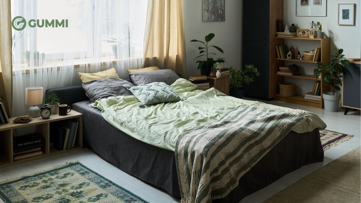 Cách phối chăn ga gối cho người mệnh mộc theo từng không gian