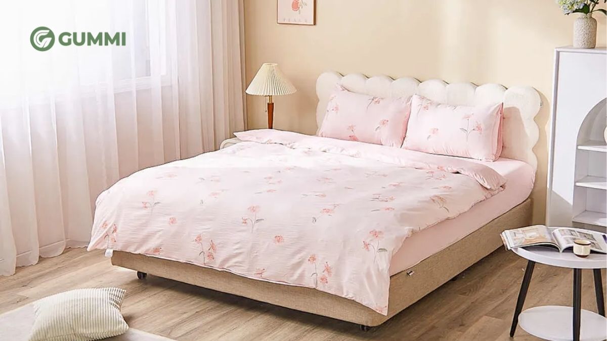 Bật mí 7 bộ chăn ga gối cho bé gái chất lượng tốt hiện nay 1 Chăn ga gối đẹp tạo không gian nghỉ ngơi thoải mái cho bé gái