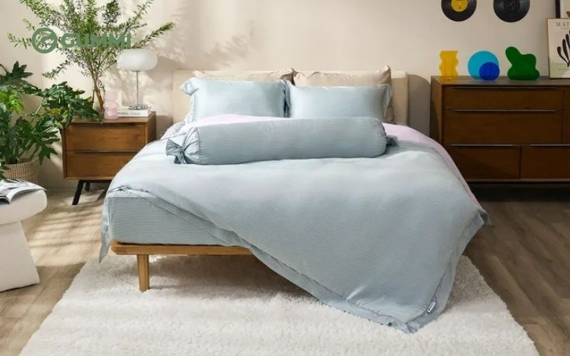 Ý nghĩa và cách chọn chăn ga gối màu xanh lá cây đẹp 7 Amando Élan