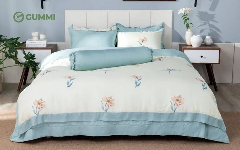 Ý nghĩa và cách chọn chăn ga gối màu xanh lá cây đẹp 6 Amando Jamila