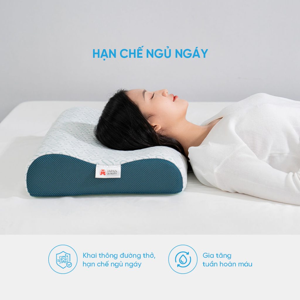 Gối Aeroflow iCool chống ngáy ngủ