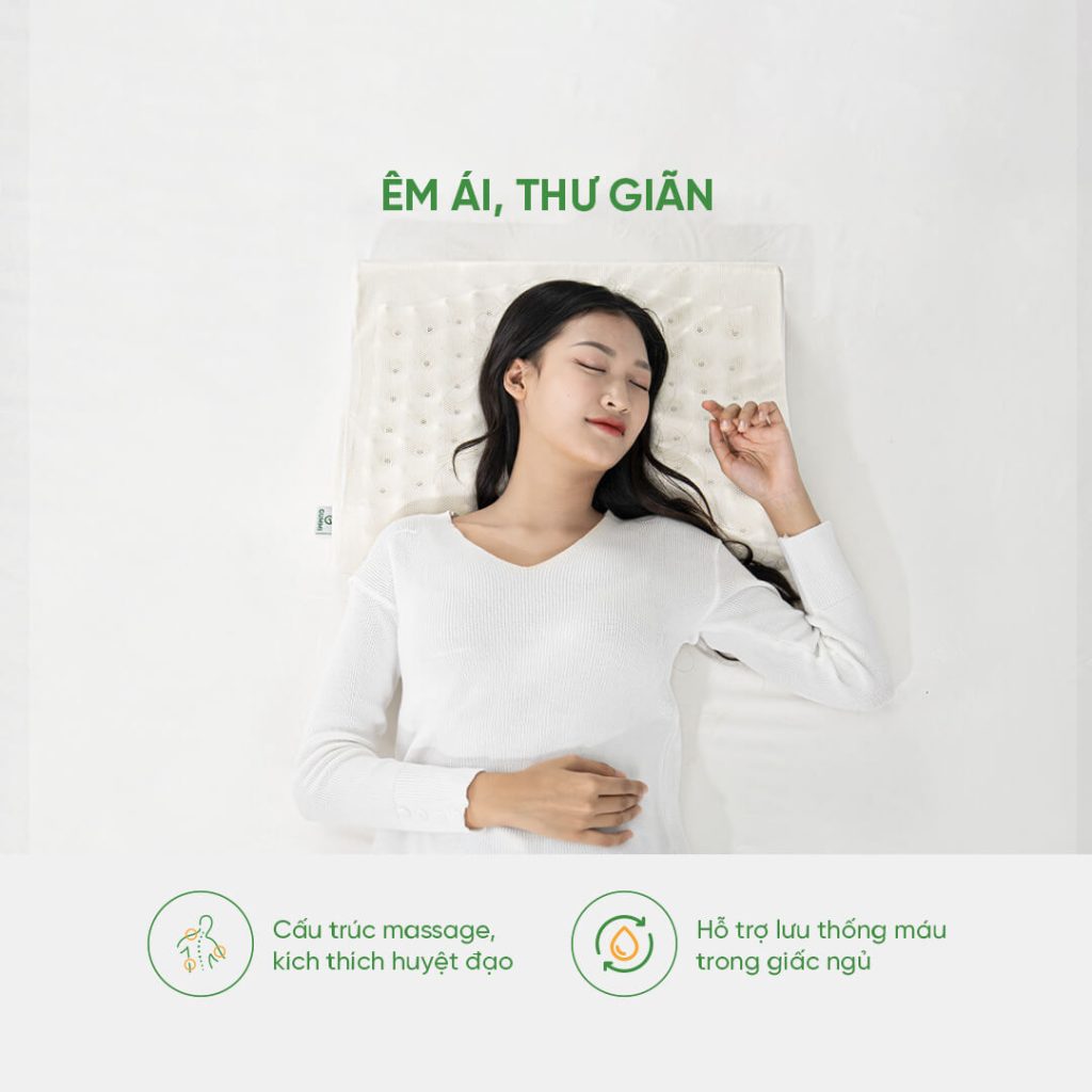 gối cao su massage gummi oren