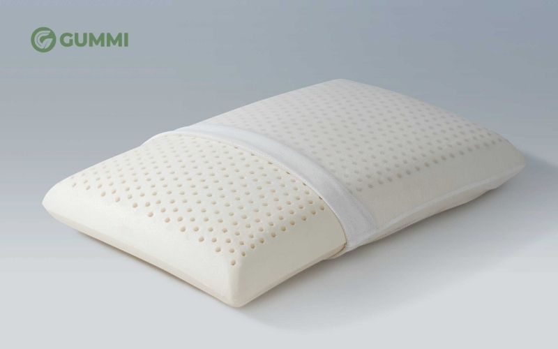 05 lợi ích khiến gối tựa cổ trở thành món đồ không thể thiếu 8 Gối cao su thiên nhiên hỗ trợ nâng đỡ đầu, vai và cổ