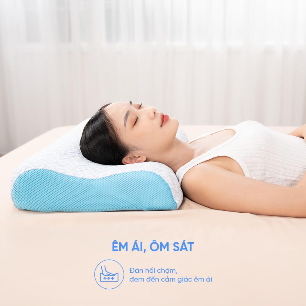 gối cho người đau cổ comfy nami