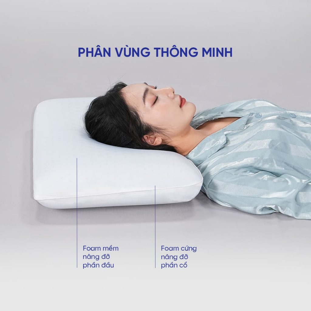 gối cho người thoát vị đĩa đệm Comfy Airflow Max