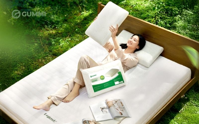 Giải pháp gối ngủ cho người trào ngược dạ dày tại Gummi