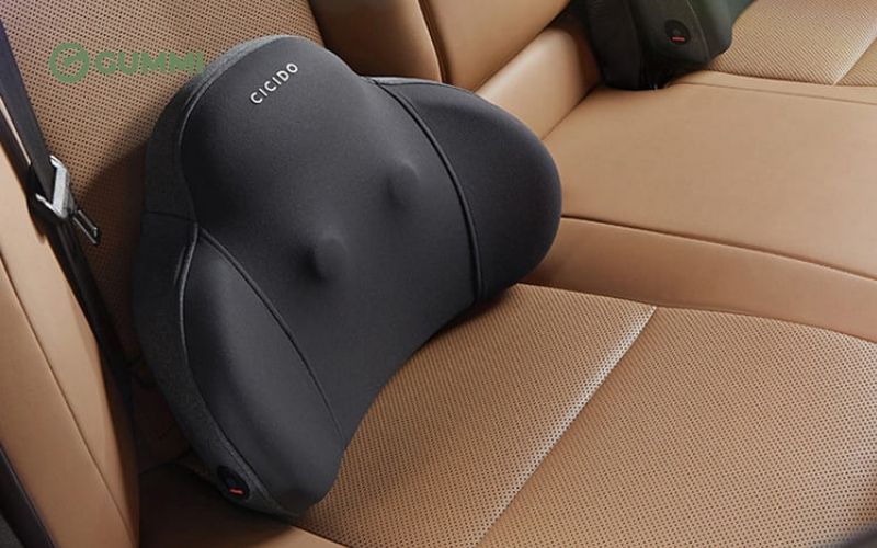 Gối tựa lưng văn phòng - Bí quyết cho ngày làm việc thoải mái 4 Gối tựa lưng ghế văn phòng massage làm giảm đau mỏi
