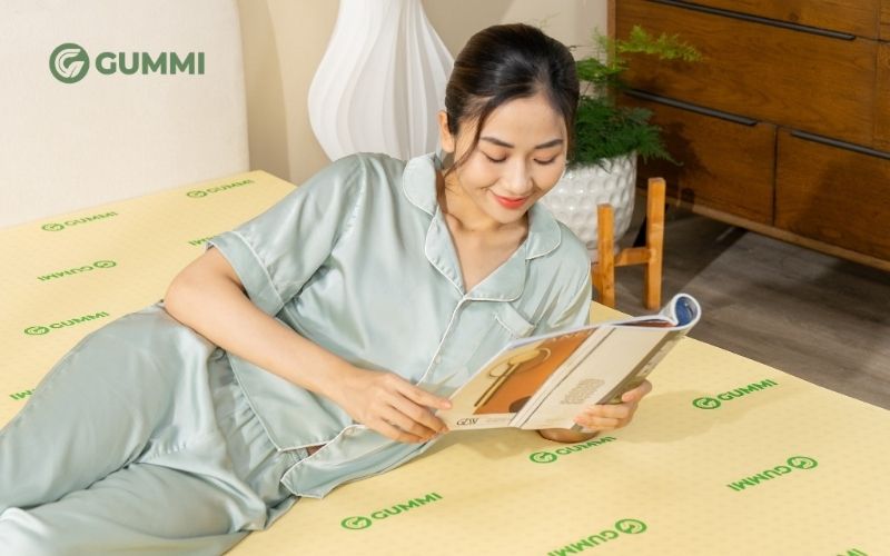 Nệm trải sàn - Lựa chọn tiện lợi cho không gian sống tối giản 8 Làm mới phòng ngủ vào mùa hè với những mẫu nệm trải sàn đẹp tại Gummi