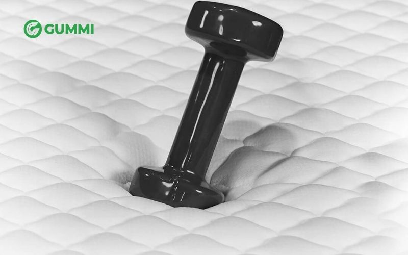 Nệm cao su Kim Cương đa tầng với khả năng hạn chế xẹp lún cao