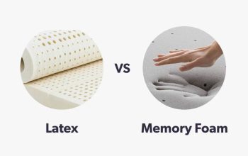 nệm cao su và nệm memory foam