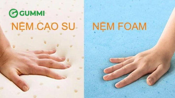 So sánh nệm foam và nệm cao su: Nệm nào hợp với bản thân? 7 Nệm foam và nệm cao su