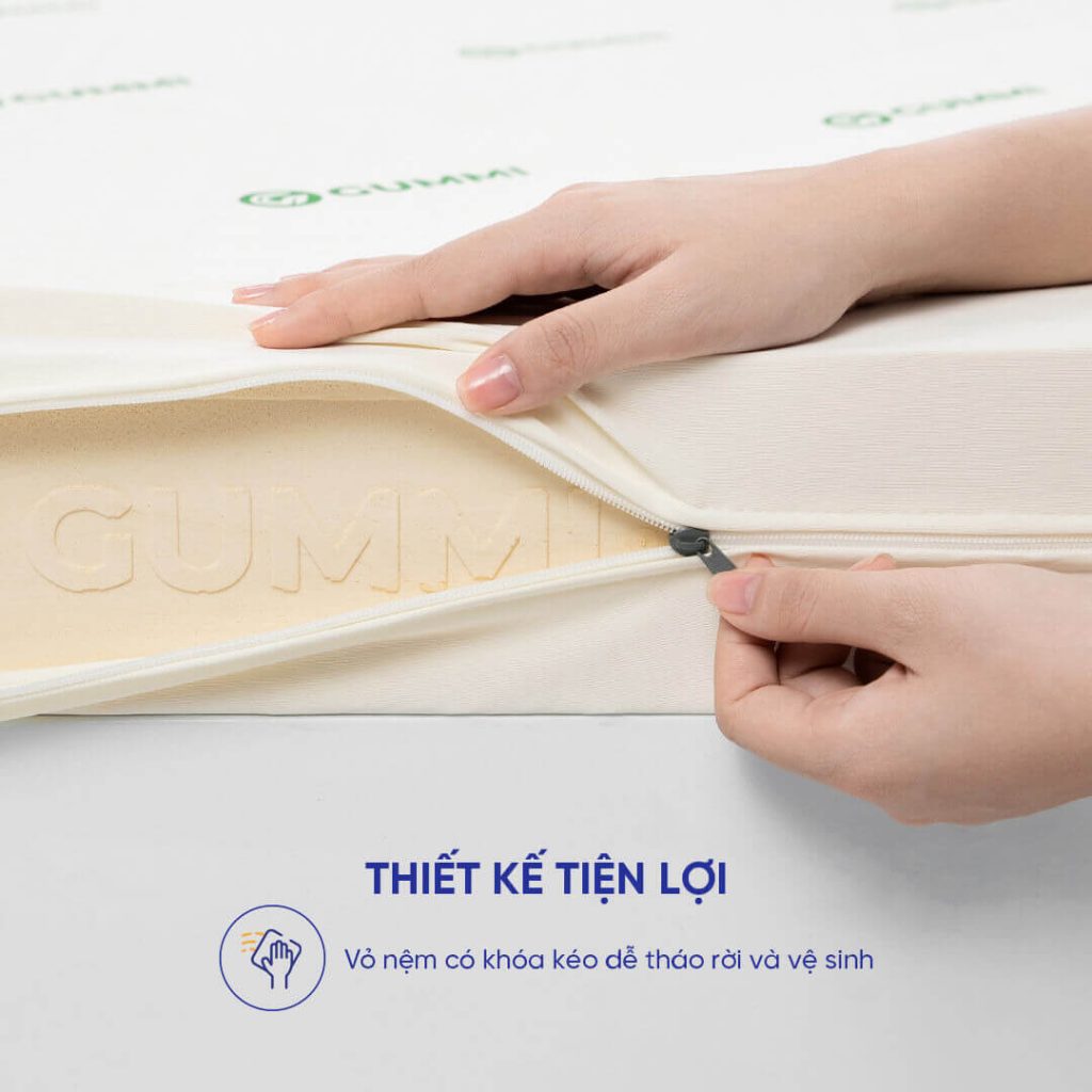 thiết của nệm cao su foam gummi liệt 