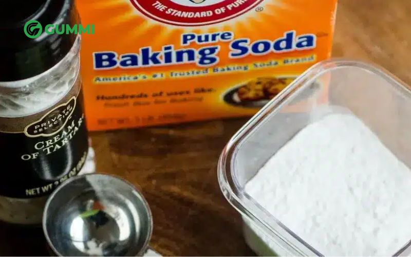 Nguyên nhân nệm cao su bị đen và 10 cách khắc phục hiệu quả 3 Làm sạch vết đen trên nệm bằng cách sử dụng Baking Soda