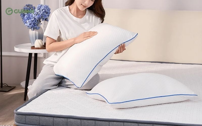 Top 7 gối làm mát tốt, nằm thoáng mát và dễ chịu 8 Gối foam điều hòa Comfy Airflow Max