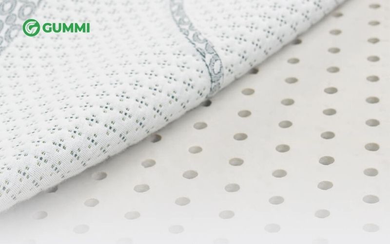 Nệm cao su dành cho bé phải đảm bảo độ thoáng khí cần thiết