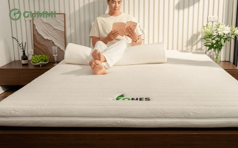 Gummi 7 zones luôn mang lại trải nghiệm êm ái, mềm mại cho người dùng