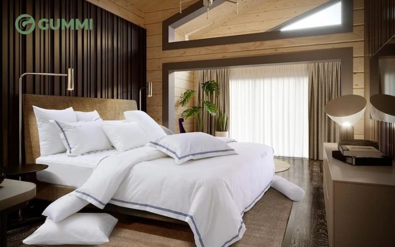 Nên chọn các bộ chăn ga gối có gam màu nhẹ nhàng, tươi sáng cho khách sạn