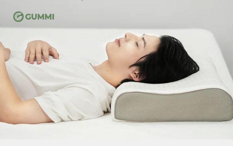 Gối cao su thoáng khí Gummi Contour Standard