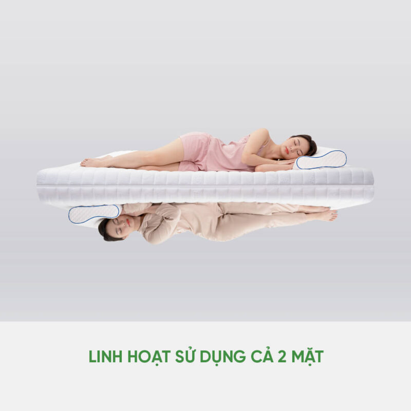 Linh hoạt sử dụng cả 2 mặt