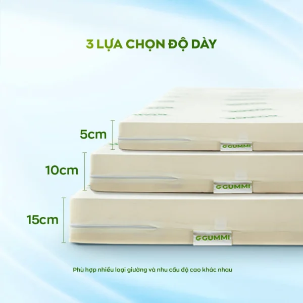 3 lựa chọn độ dày