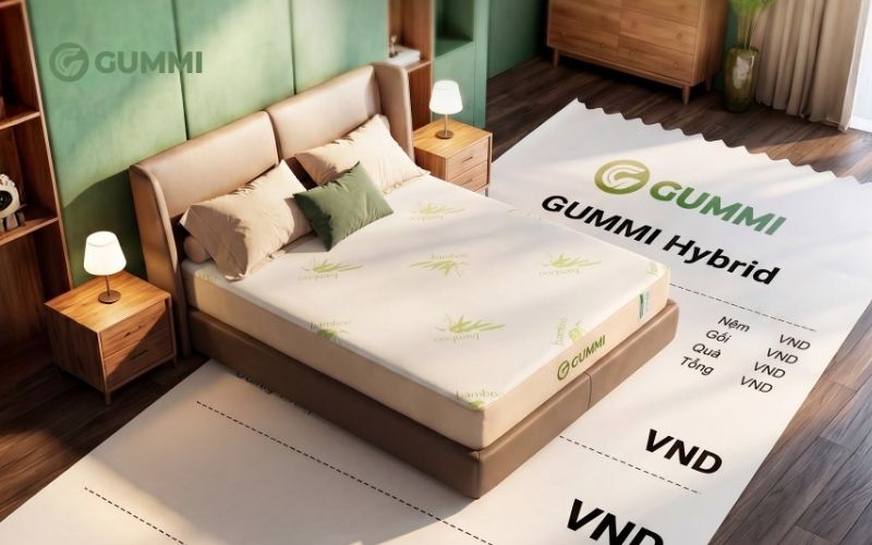 Mua nệm cao su thiên nhiên chất lượng tại Gummi