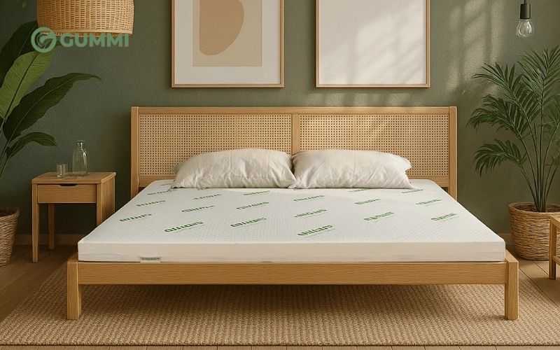 Tận hưởng giấc ngủ thoải mái với nệm cao su thiên nhiên Gummi Classic