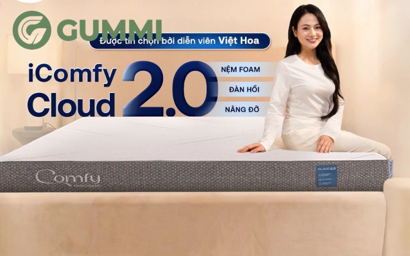 Nệm foam Comfy Cloud 2.0