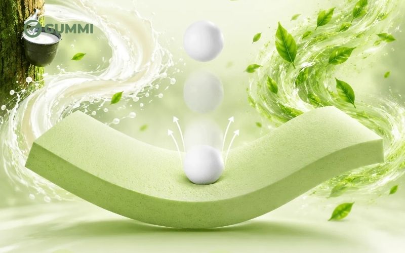 Nệm cao su và nệm đa tầng: Chọn mua nệm nào phù hợp? 4 Độ tinh khiết, thân thiện môi trường của nệm đa tầng phụ thuộc phần lớn vào các lớp chất liệu sử dụng