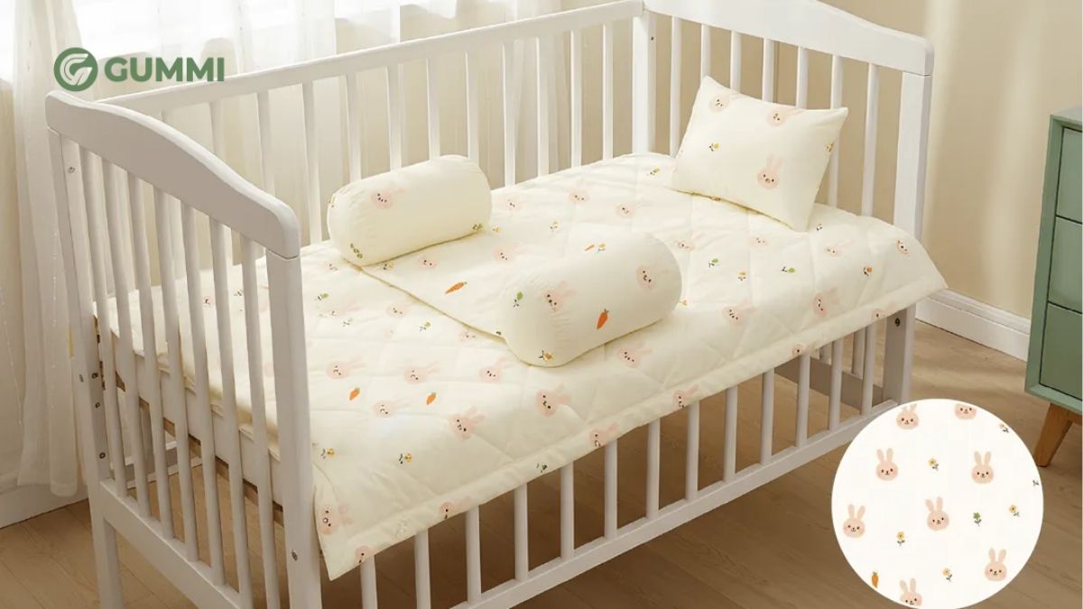 Bộ chăn gối Vinacubs Cotton Baby mềm mại