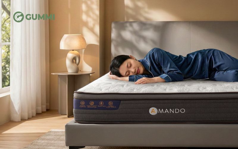 Top 10 mẫu nệm cho bà bầu tốt, đáng đầu tư nhất hiện nay 7 Nệm cho bà bầu Amando Elite Plus