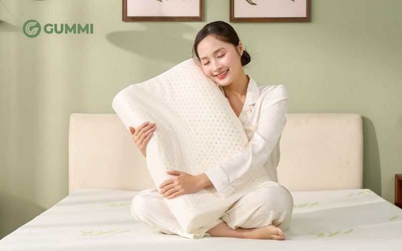 Chọn mua gối độ cao phù hợp, tốt cho sức khỏe tại Gummi