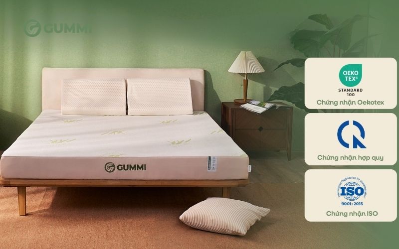 Nệm có chứng chỉ an toàn & chất lượng