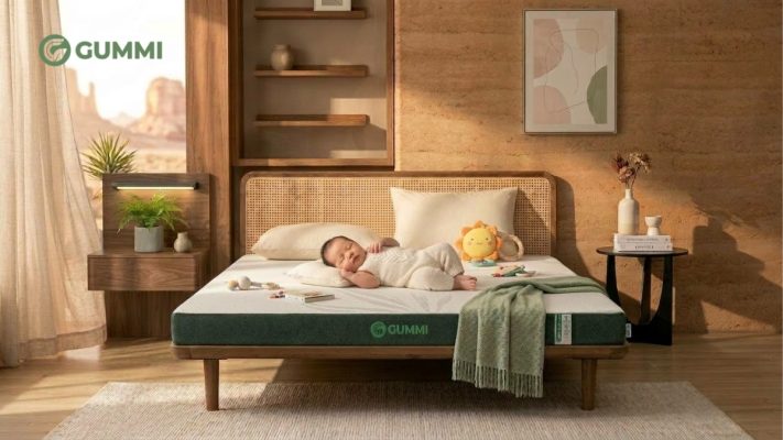 Giải đáp: Có nên cho trẻ sơ sinh nằm nệm cao su không?