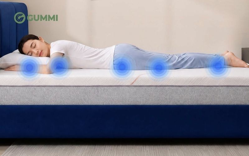 Độ cứng của nệm quyết định sự thoải mái cho tư thế ngủ