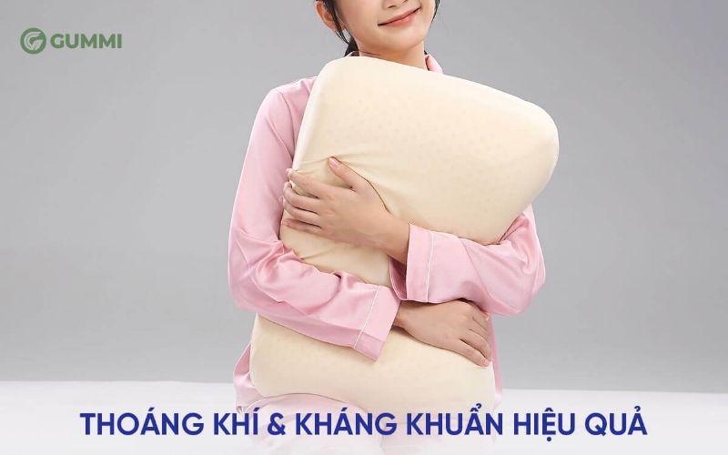 Gối cao su 100% thiên nhiên nâng đỡ vai Gummi Butterfly