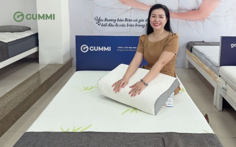 Gối cao su Gummi là lựa chọn chất lượng cho giấc ngủ thoải mái