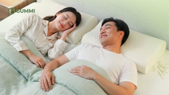 gối cho người nằm ngửa