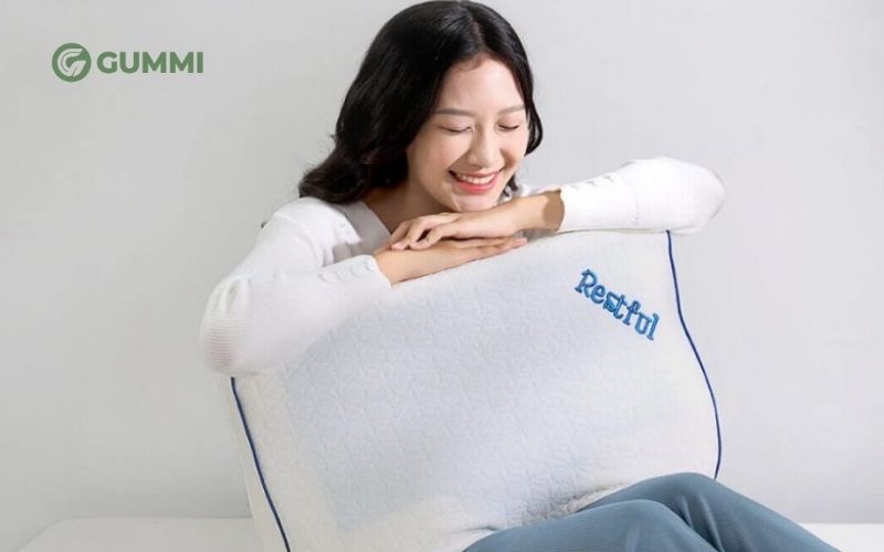 Để bảo vệ sức khỏe thì nên nằm gối cao hay thấp? Tại sao? 7 Gối Doona Restful thiết kế công thái học mang đến giấc ngủ ngon mỗi ngày