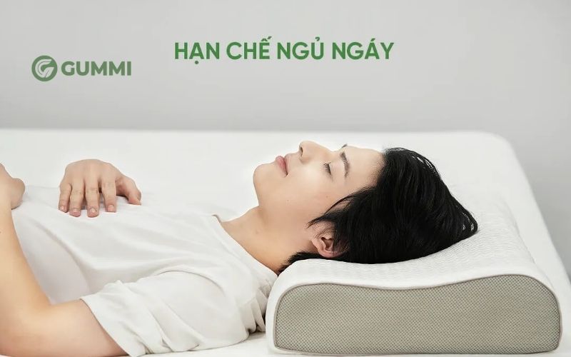 Gối cao su Gummi Contour Massage hạn chế ngủ ngáy
