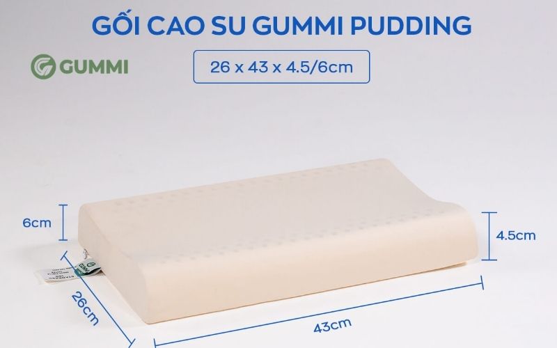 Gummi Pudding là mẫu gối chống ngáy được nhiều người yêu thích