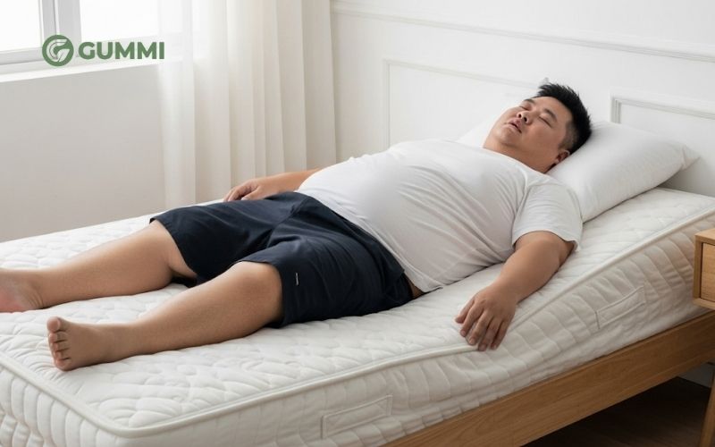 Khi chọn mua nệm cho người nặng cân, bạn cũng cần lưu ý đến khả năng nâng đỡ cơ thể.