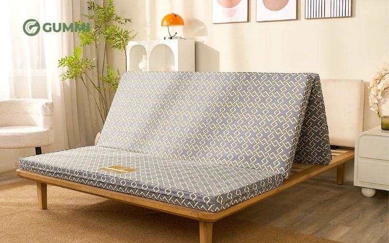 Nệm bông ép gấp 3 cho không gian nhỏ