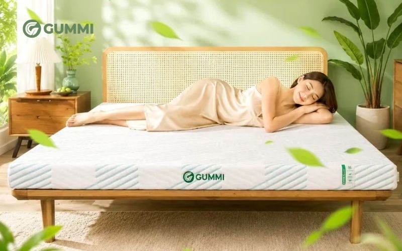 Nệm cao su công nghệ kép Gummi Signature