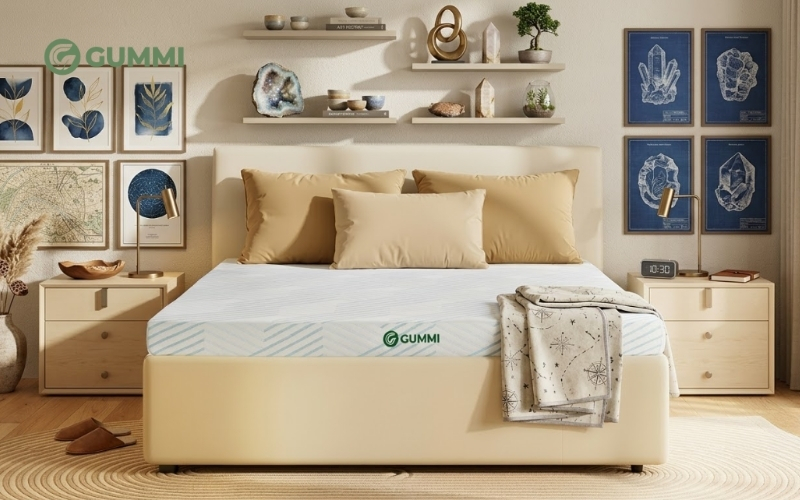 08 Tiêu chí chọn nệm cho phòng ngủ kiểu hiện đại chất lượng 8 Nệm cho phòng ngủ kiểu hiện đại Gummi Signature
