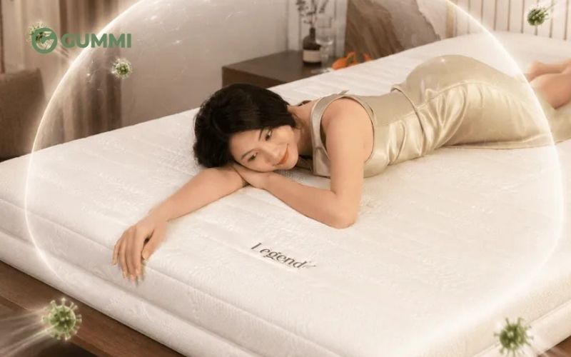 Chọn nệm cho người hay thay đổi tư thế có khả năng kháng khuẩn tốt