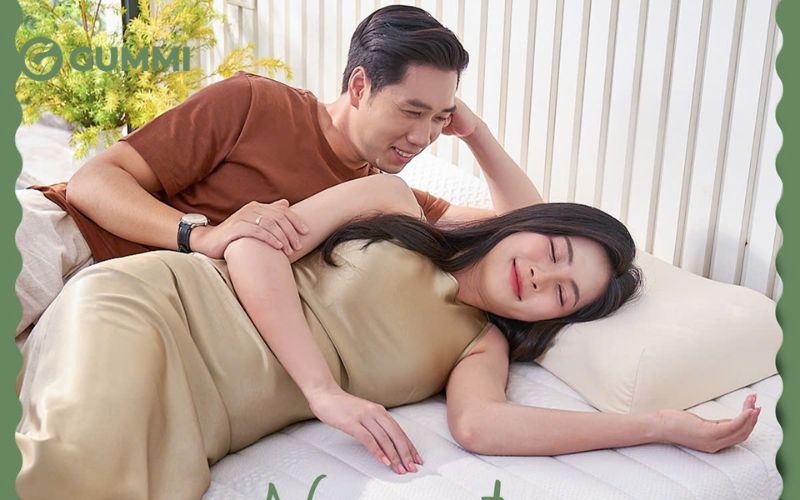 Tổng hợp kích thước nệm cao su phổ biến nhất hiện nay 1 Nệm cao su đôi