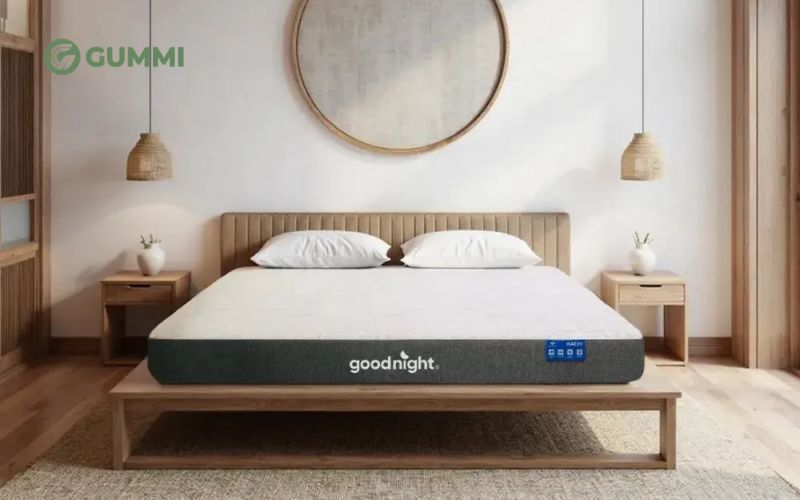 Top 10 mẫu nệm cho bà bầu tốt, đáng đầu tư nhất hiện nay 8 Nệm foam Goodnight Massage 2.0 (Hachi)